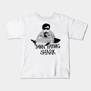 Man Eating Shark Kids T-Shirt